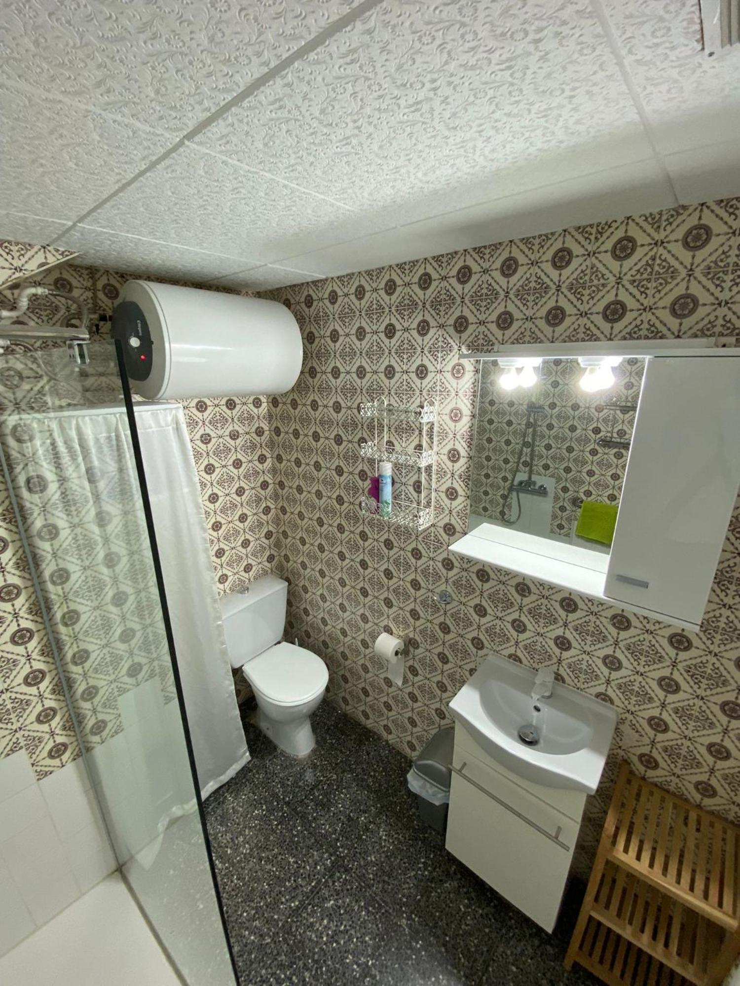 Studio Avec Piscine Et Parking Росас Экстерьер фото