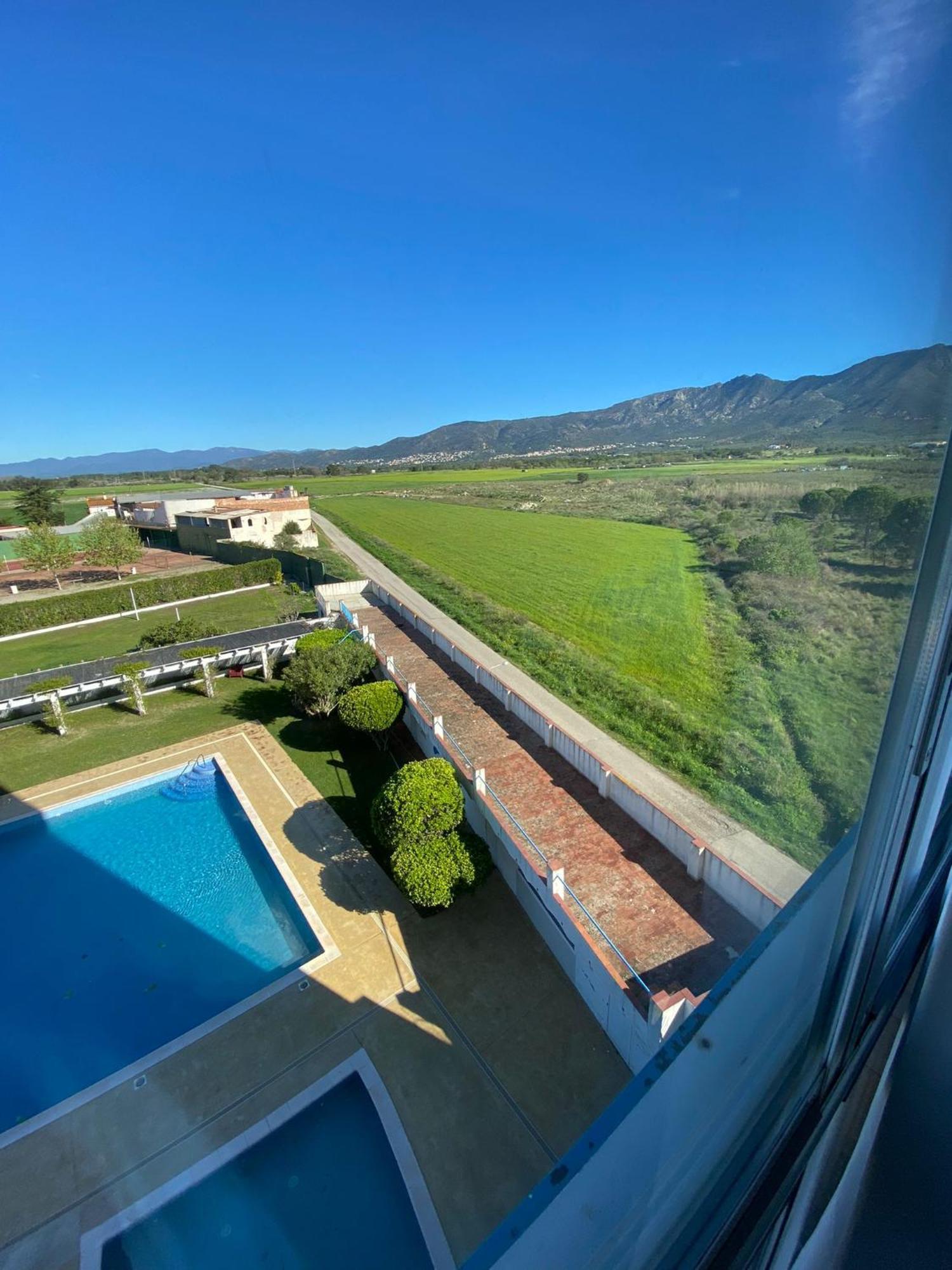 Studio Avec Piscine Et Parking Росас Экстерьер фото